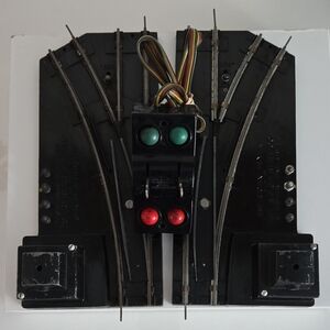 Pair  720A American Flyer Switch Tracks w/ Controller